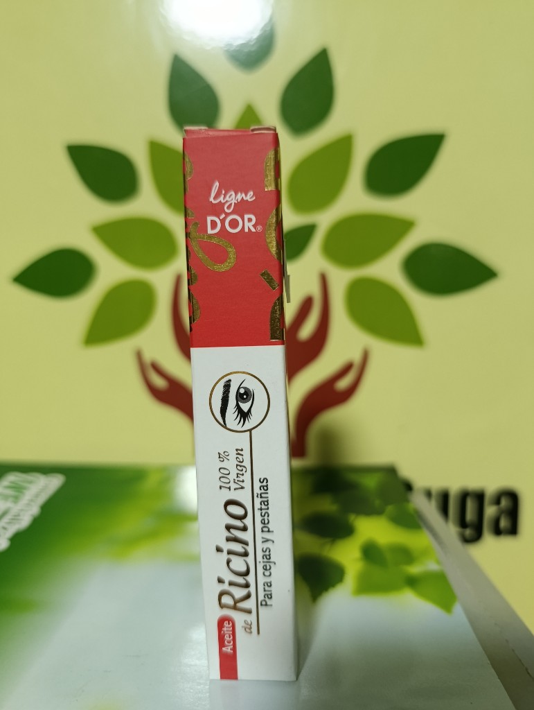 Ligne D'Or Aceite de Ricino para cejas y pestañas 100% virgen