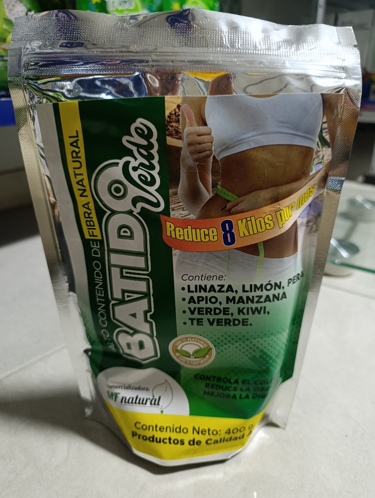 Batio Verde fibra natural 400g
