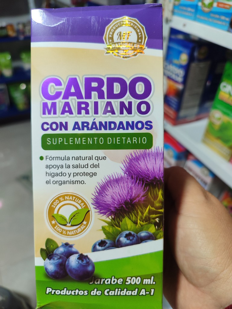 Cardo Mariano con Arandanos 500ml