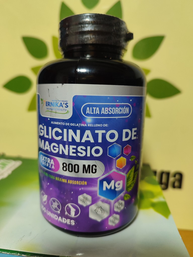 Ernika's Glicinato de Magnesio 800 mg