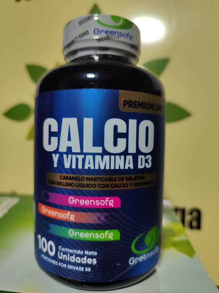 Greensofg Calcio y Vitamina D3