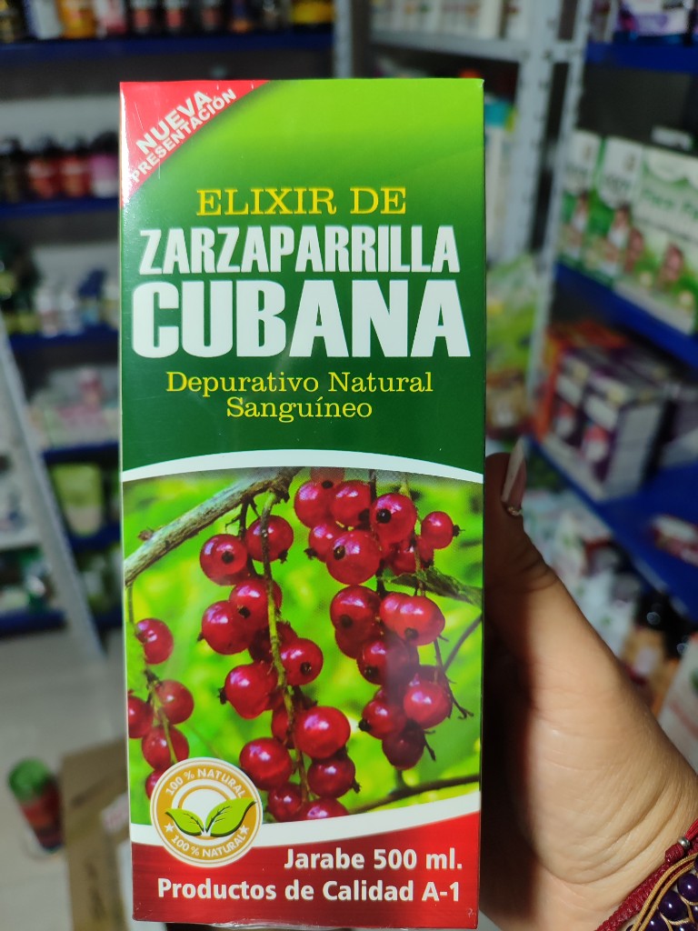 Elixir Zarzaparrilla Cubana 500ml