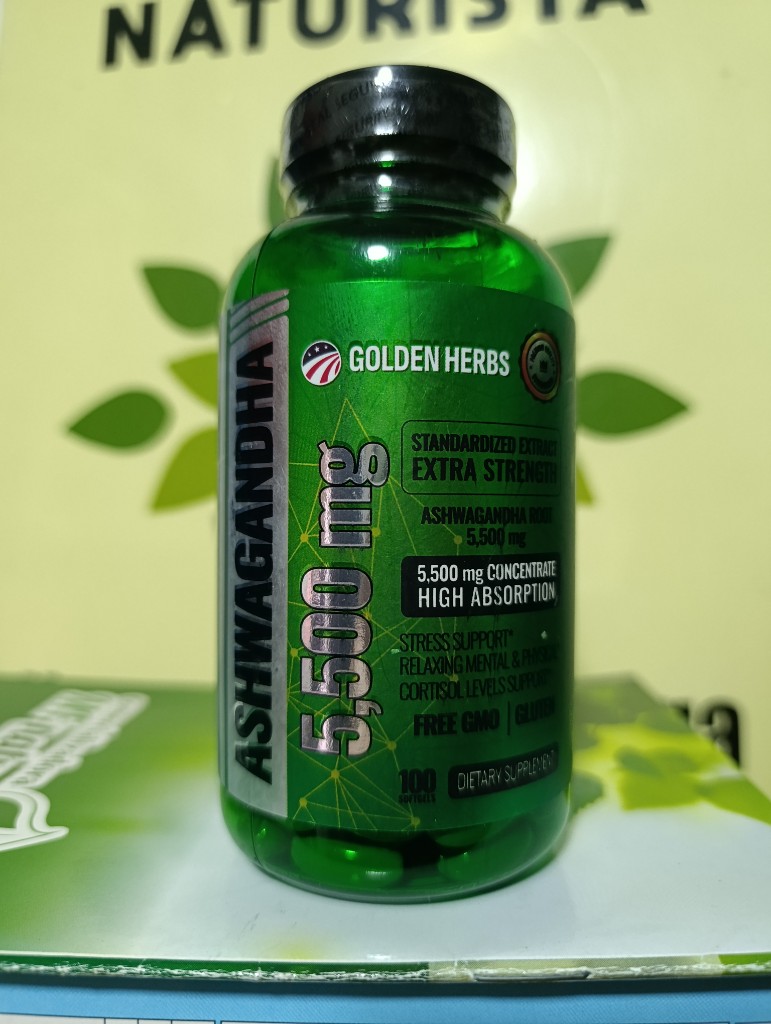 Golden Herbs Ashwagandha verde