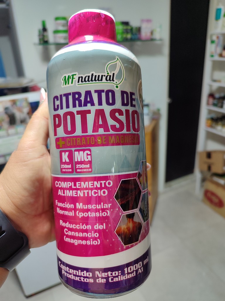 MF natural Citrato de Potasio