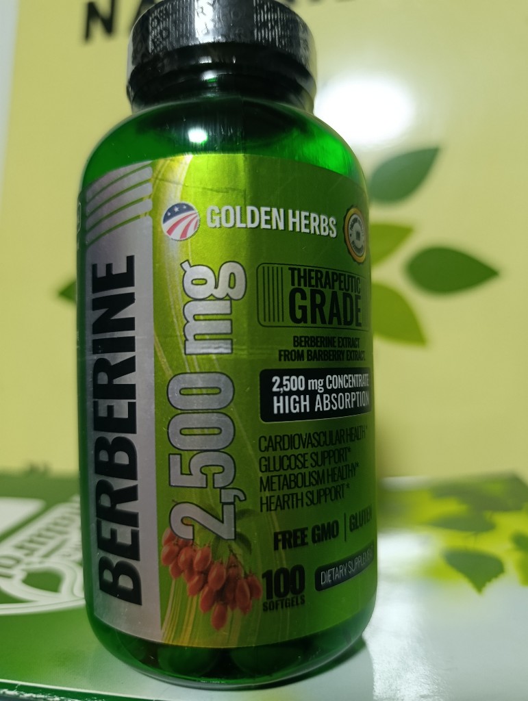Golden Herbs Berberine 2500mg