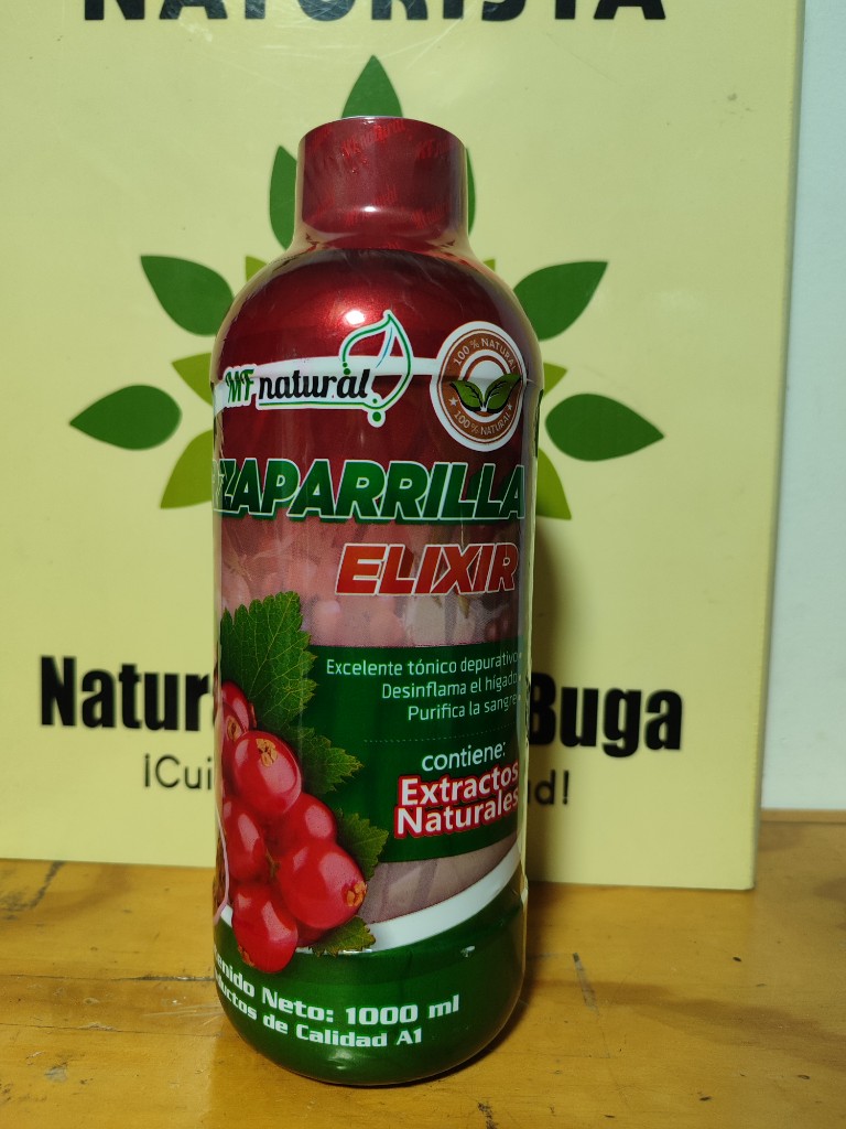 MF natural zarzaparrilla elixir 1000ml
