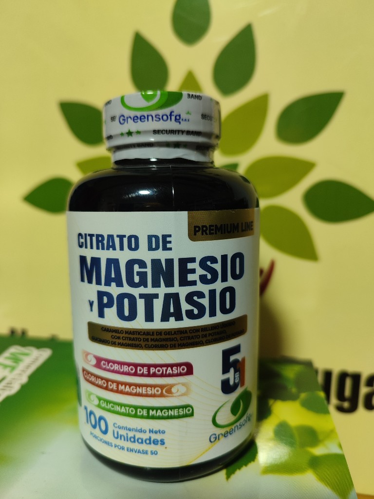 Greensoft Citrato Magnesio Potasio