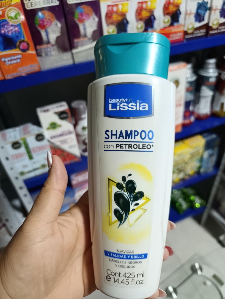 Lissia shampoo con petroleo