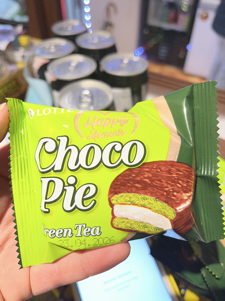 chocopie te verde