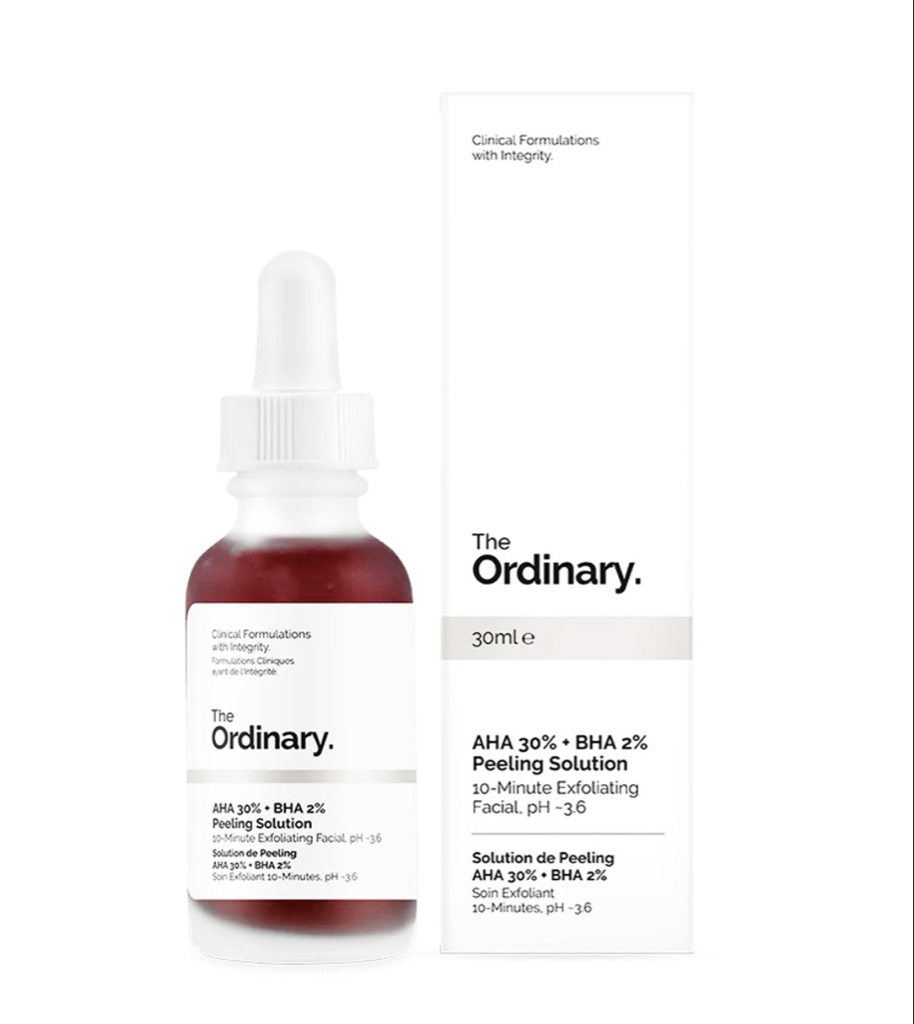 The Ordinary AHA 30% + BHA 2% Peeling Solution
