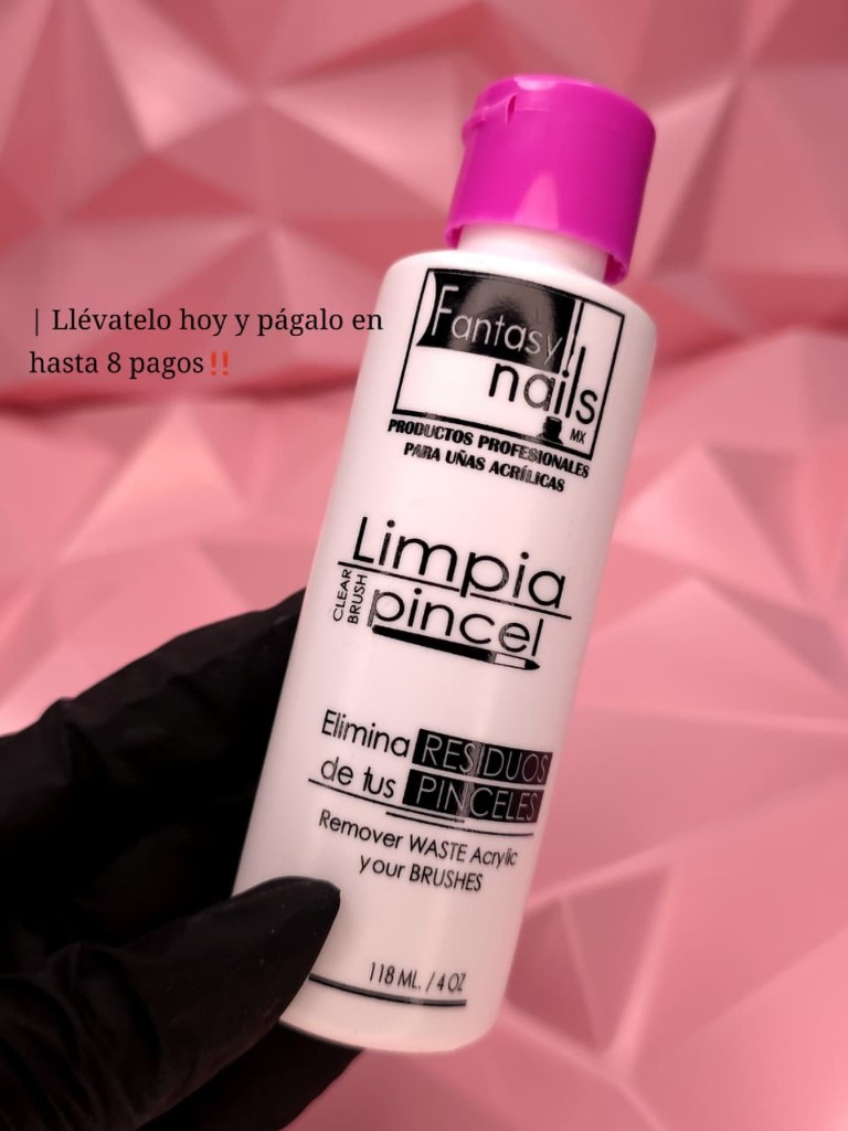 Limpia Pincel Fantasy Nails