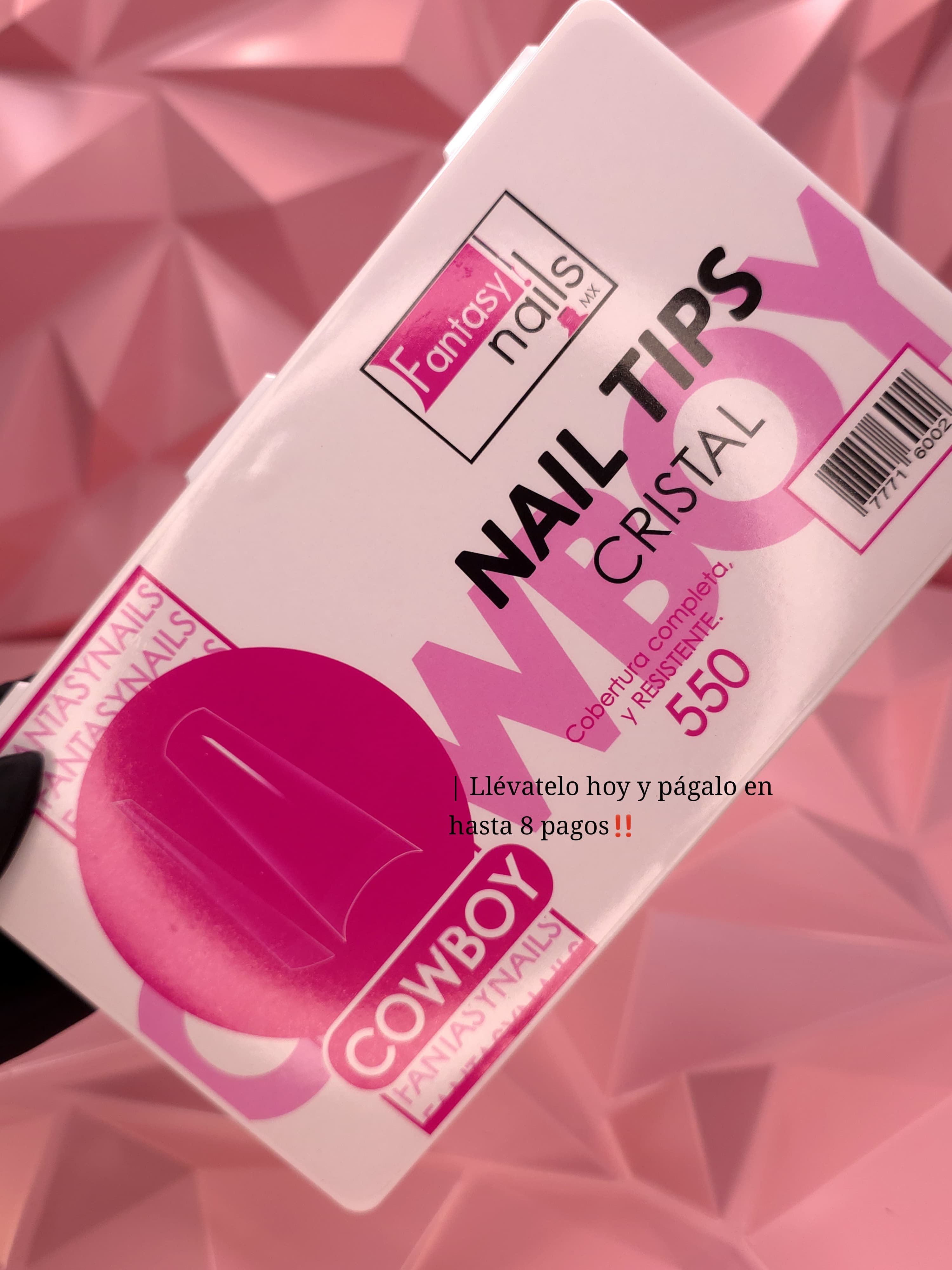 Fantasy Nails Tips Crystal 550