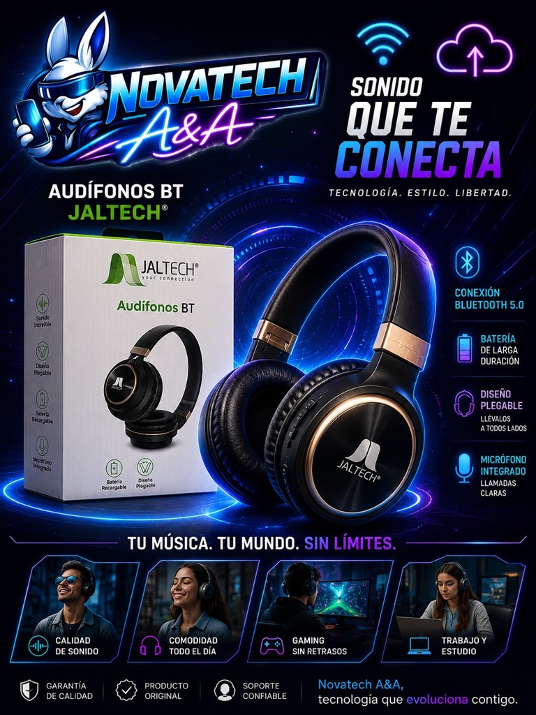 Diadema Bluetooth JALTECH