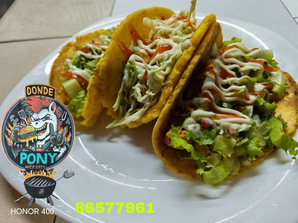 Taco mixto mexicano