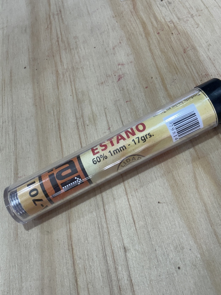 Estaño 1mm 17g