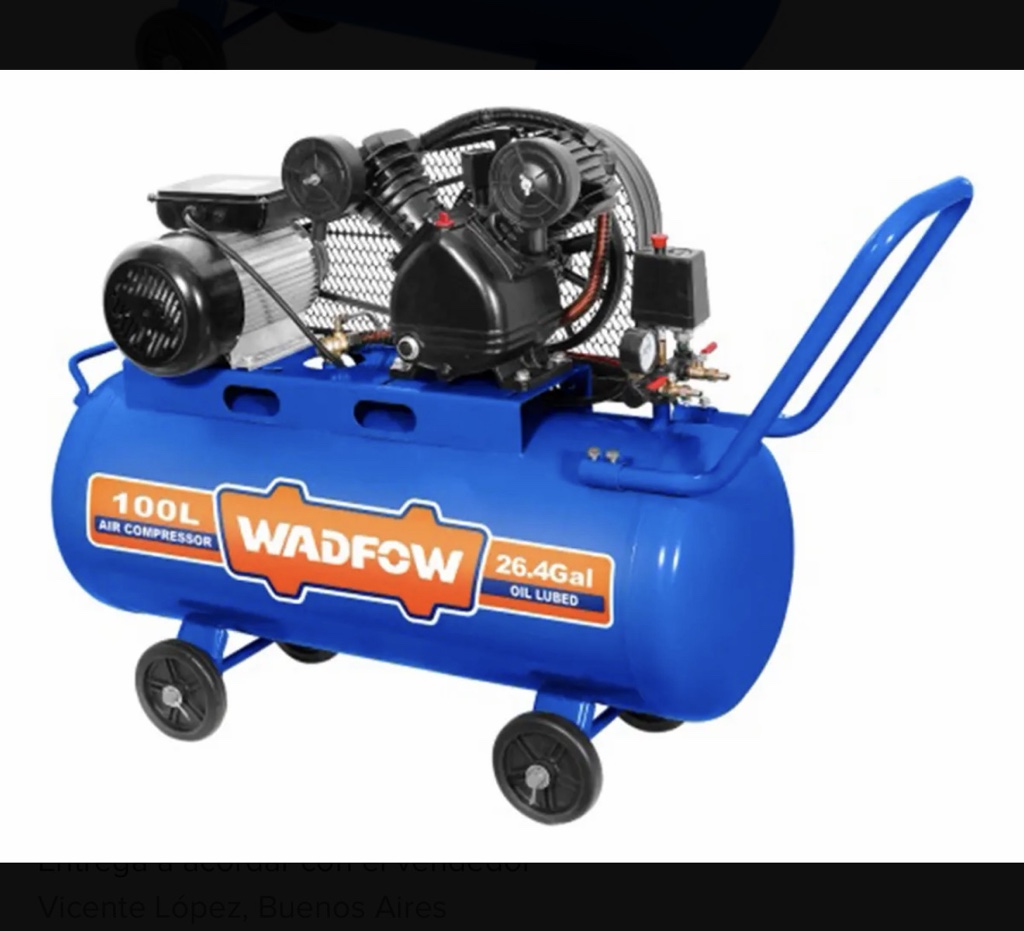 Compresor 100lts 3hp wadfow