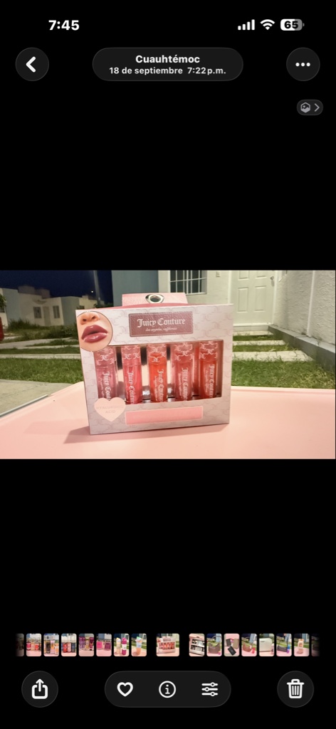 Juicy Couture brillo