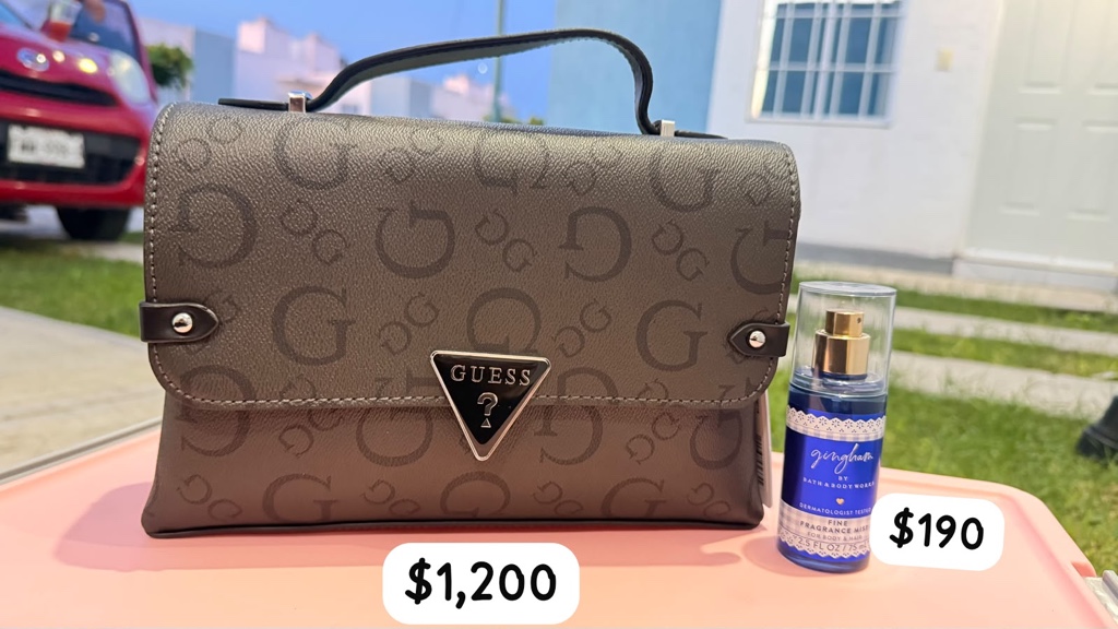 Guess bolsa negra maletín