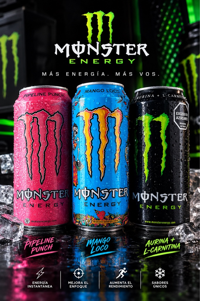 Monster Energy surtido