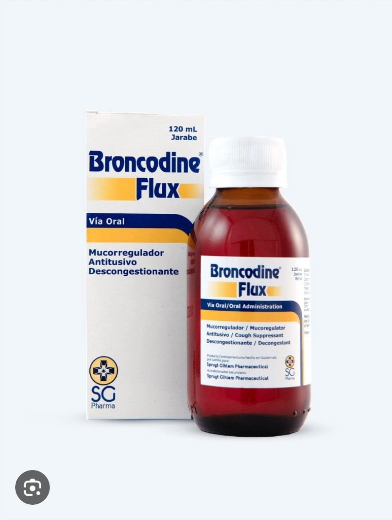 Broncodine Flux Jarabe 120mL