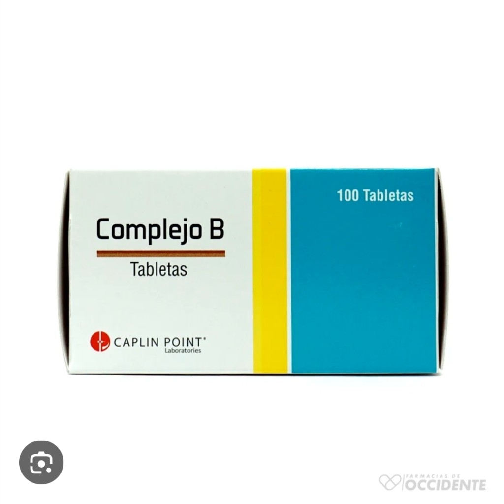 Complejo B x10 tab Caplin