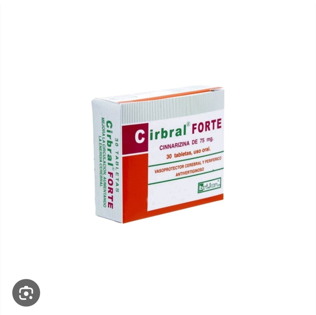 cirbral forte 75mg x30 tab