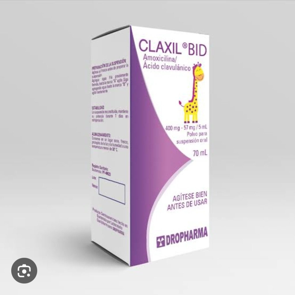 claxil bid jarabe de 70ml