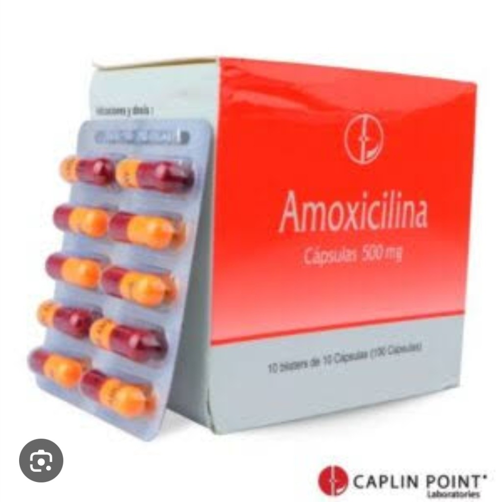 Amoxicilina x100 capsulas caplin