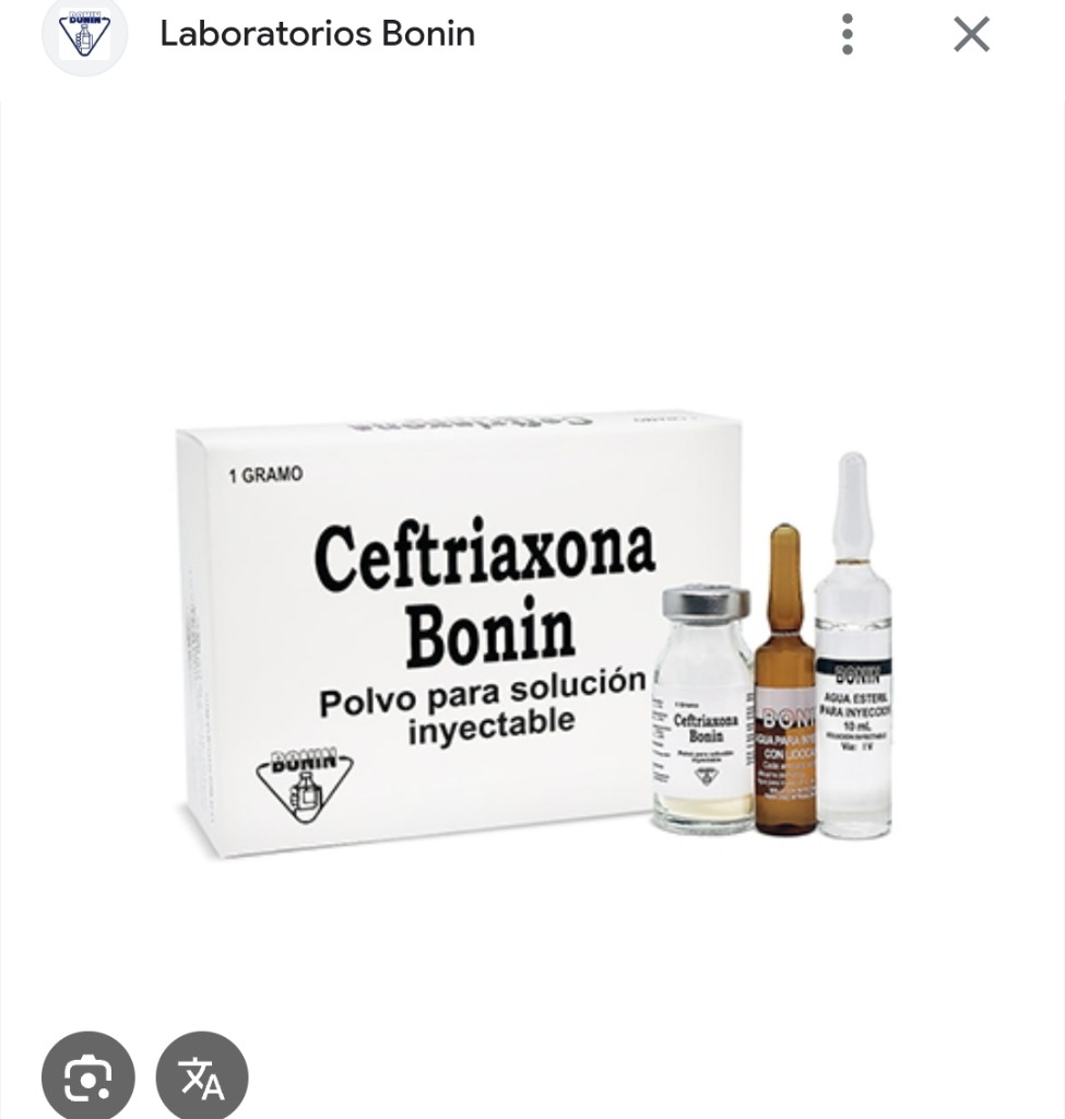 Ceftriaxona 1g Bonin