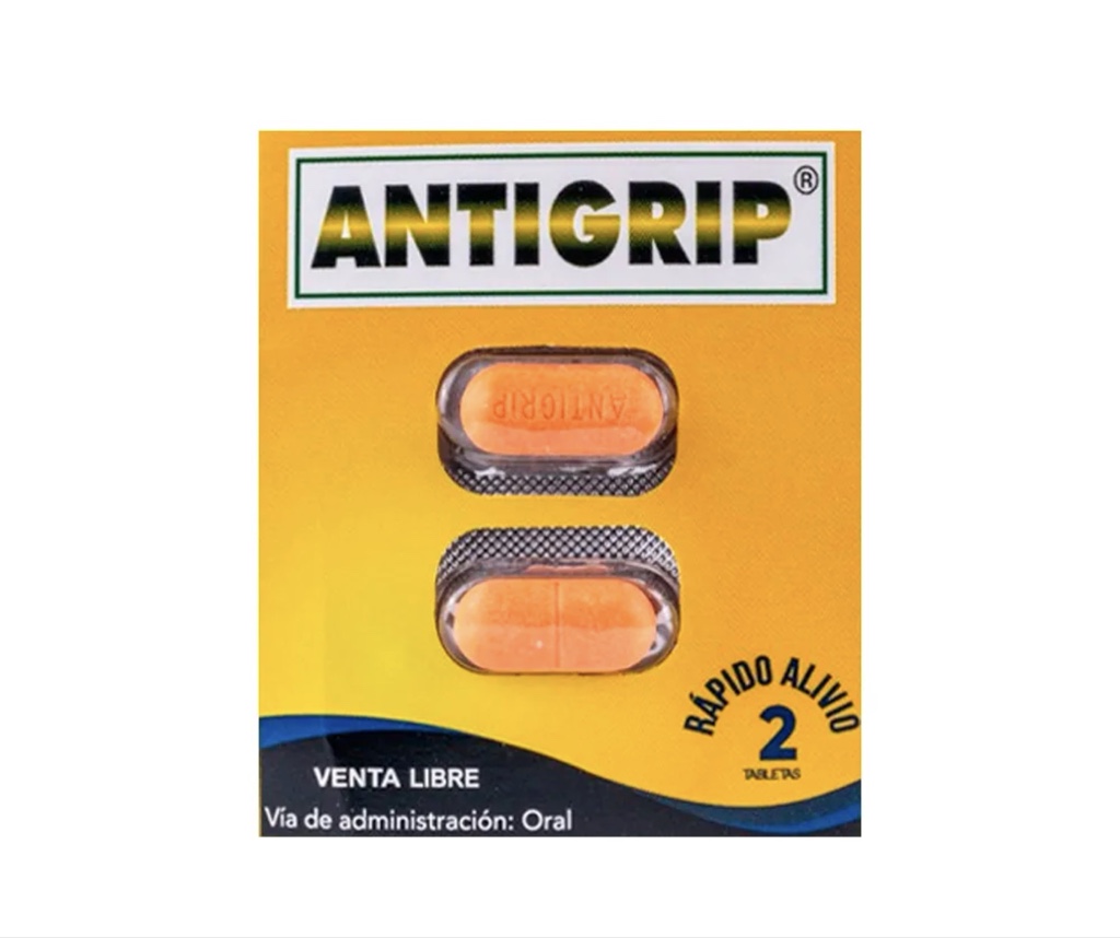 Antigrip x2 tabletas