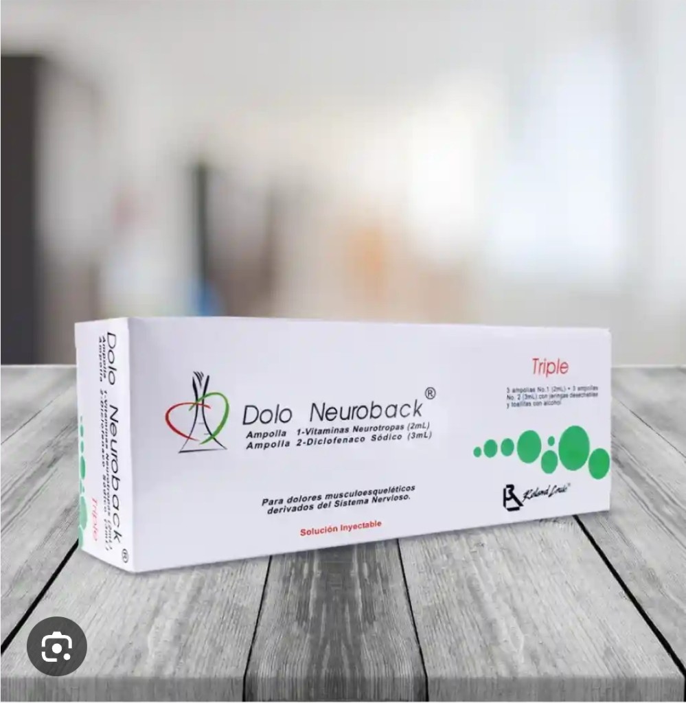 Dolo Neuroback x3 dosis i.m (Dolo neurotropas)