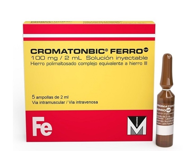 Cromatonbic polvo  x5 dosis