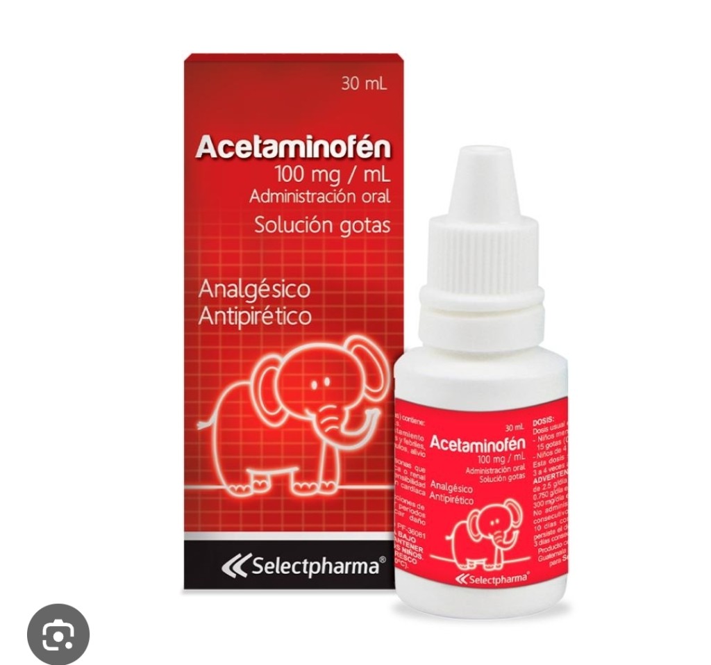 acetaminofen gotas selecpharma