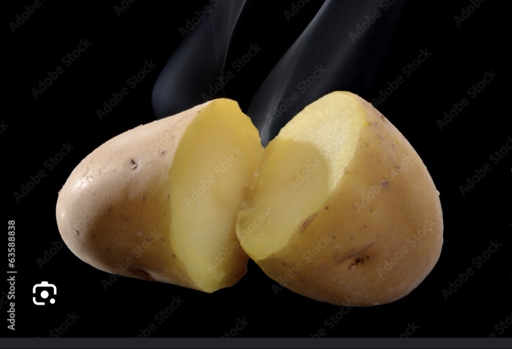 Papas al vapor
