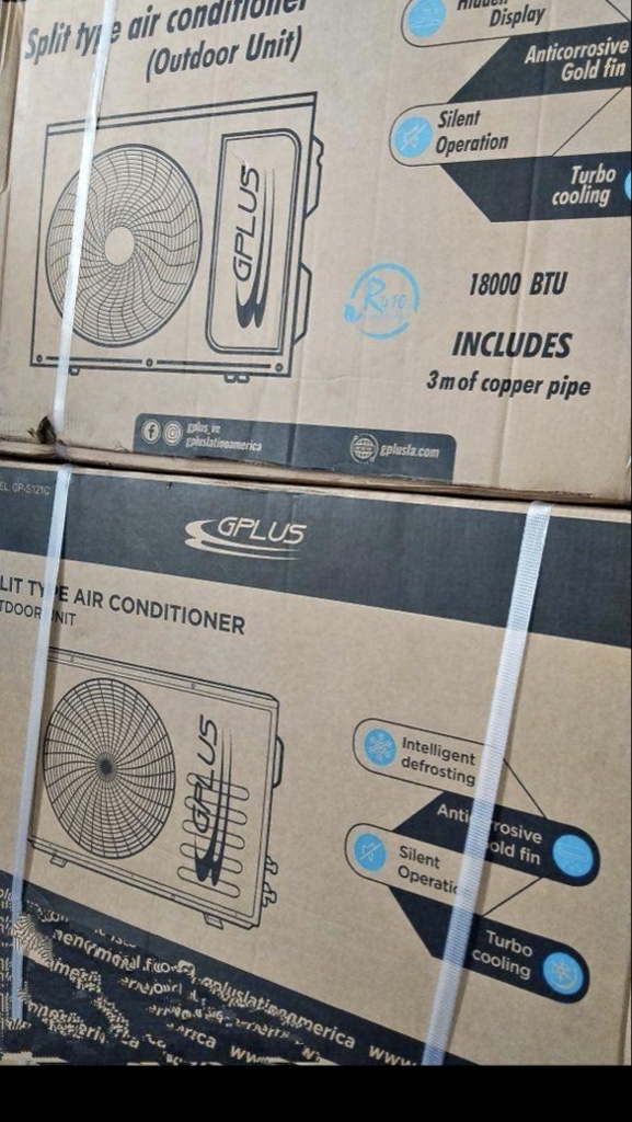 GPlus aire acondicionado 18000 BTU