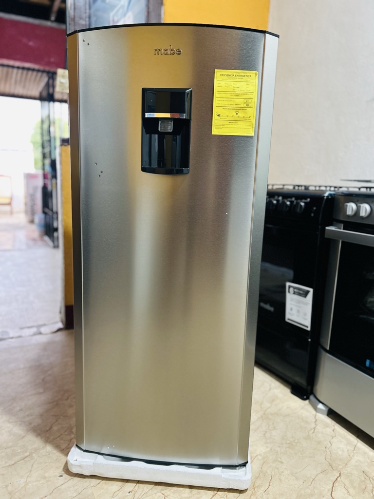 Mabe refrigeradora gris