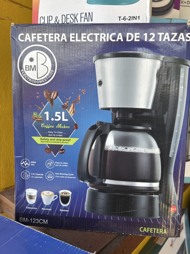 BM Cafetera electrica 12 tazas