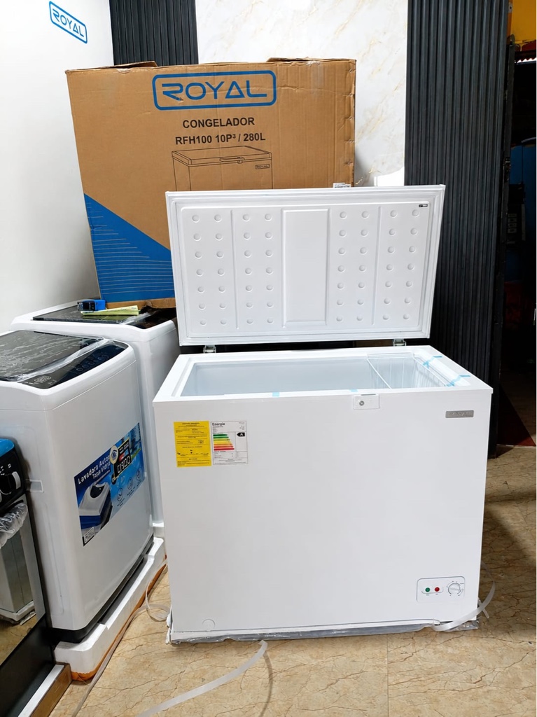 Royal congelador blanco 280L 10 pie
