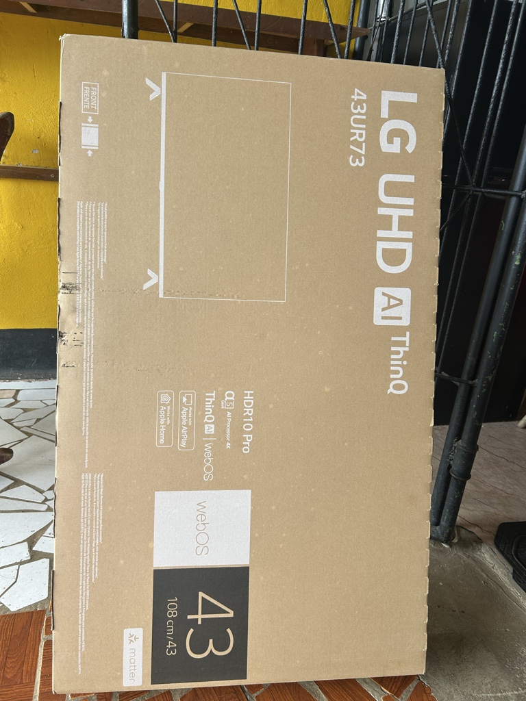 LG 43" UHD Smart TV