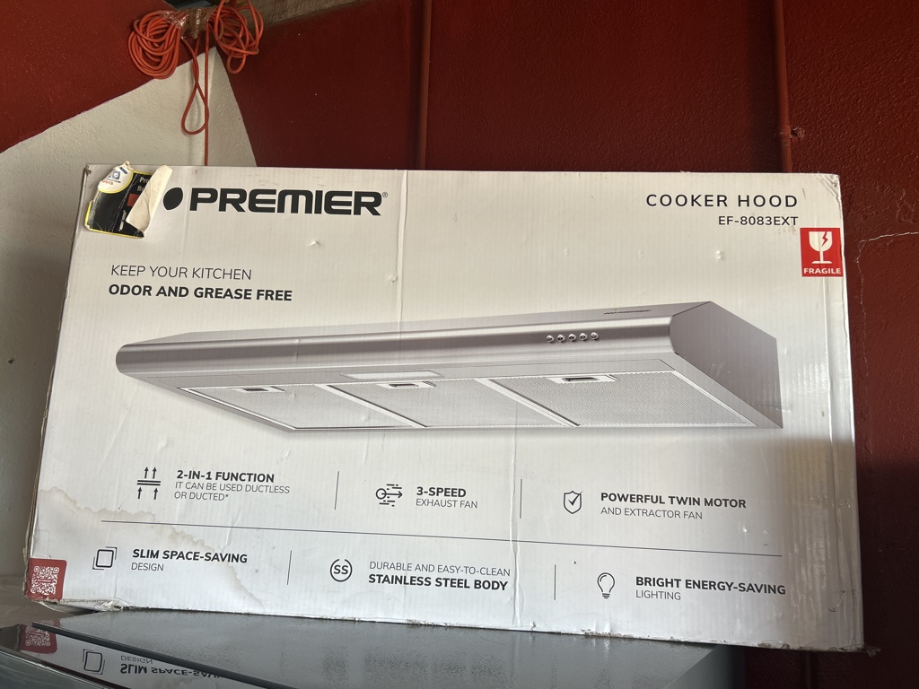 Premier extractor de cocina inox