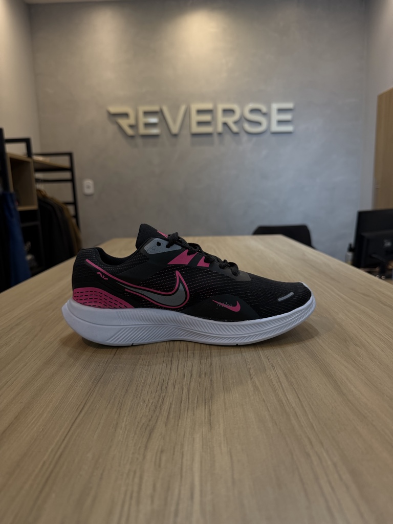 Nike preto/rosa esportivo