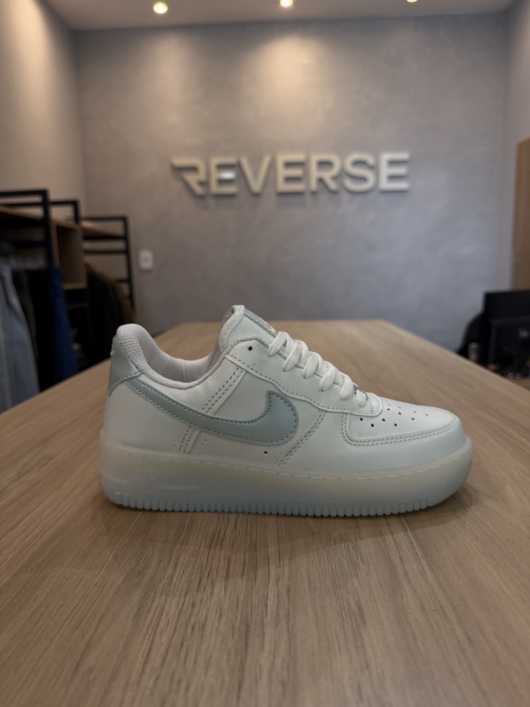 NIKE AIR FORCE BRANCO VERDE