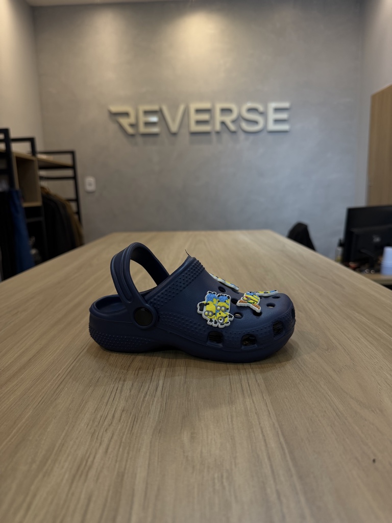 Sandália Crocs azul