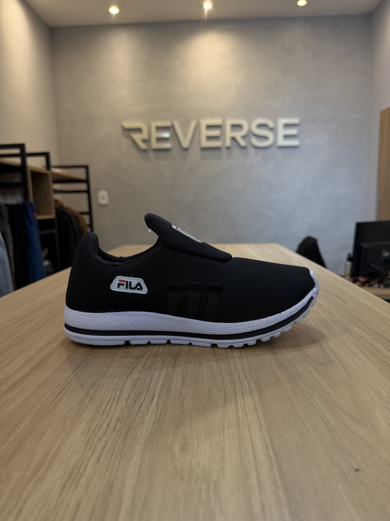 FILA slip-on preto