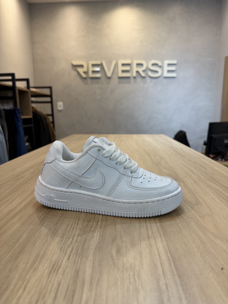 Nike Air Force branco infantil