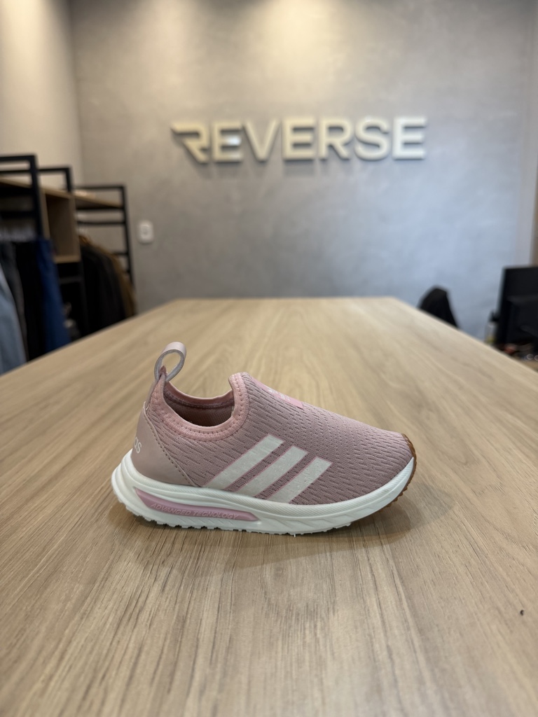 Adidas rosa infantil