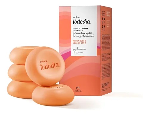 Natura Tododia jabon mango rosa