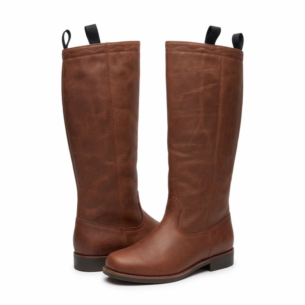 Botas de niño marrón