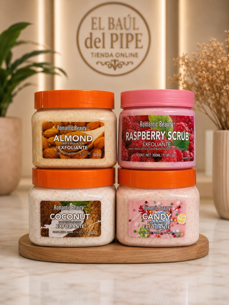 Exfoliante corporal romántic beauty