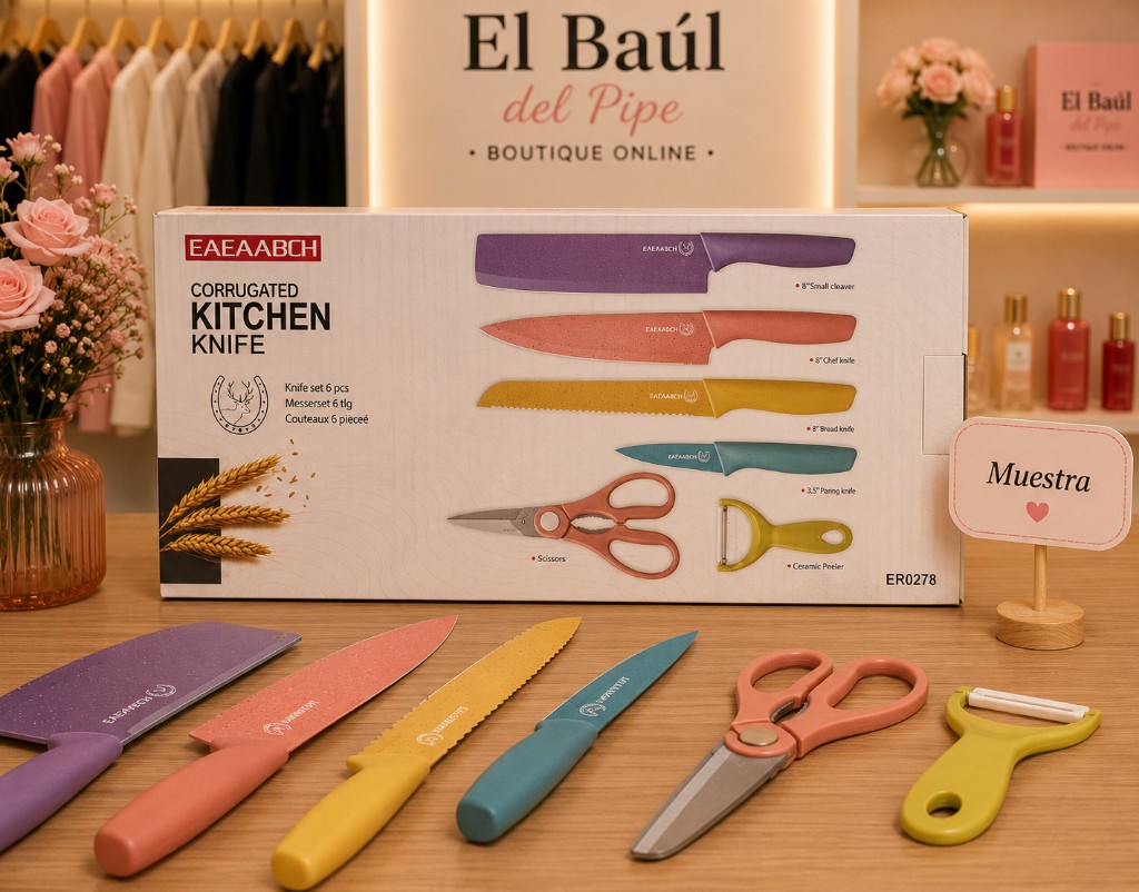 Set de Cuchillos 7 piezas